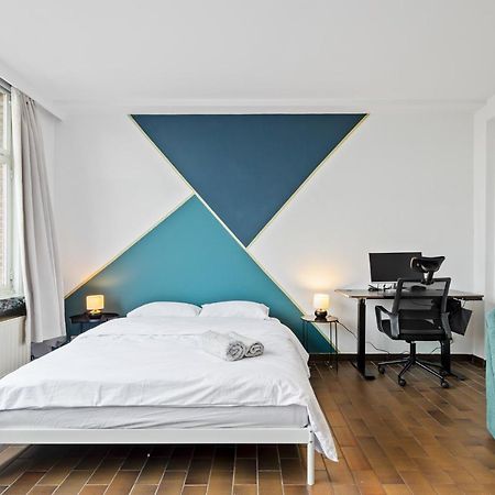 Cozy Antwerp - Cityview Studio Free Parking エクステリア 写真