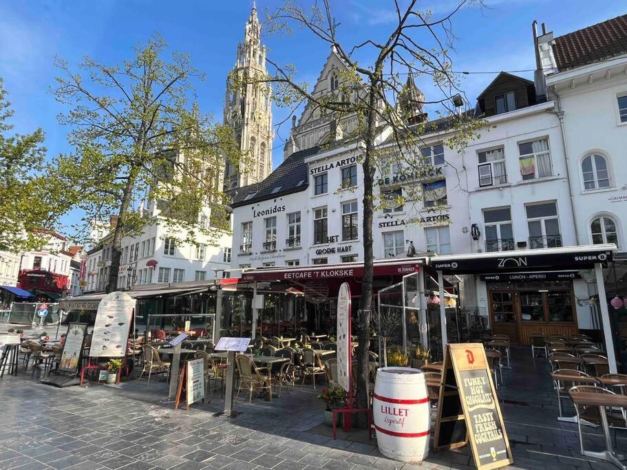 Cozy Antwerp - Cityview Studio Free Parking エクステリア 写真