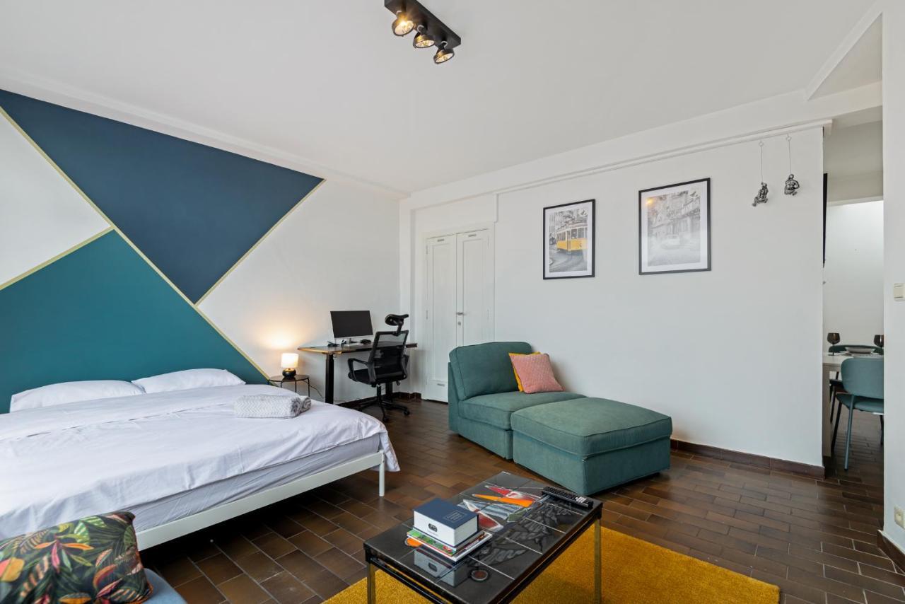Cozy Antwerp - Cityview Studio Free Parking エクステリア 写真