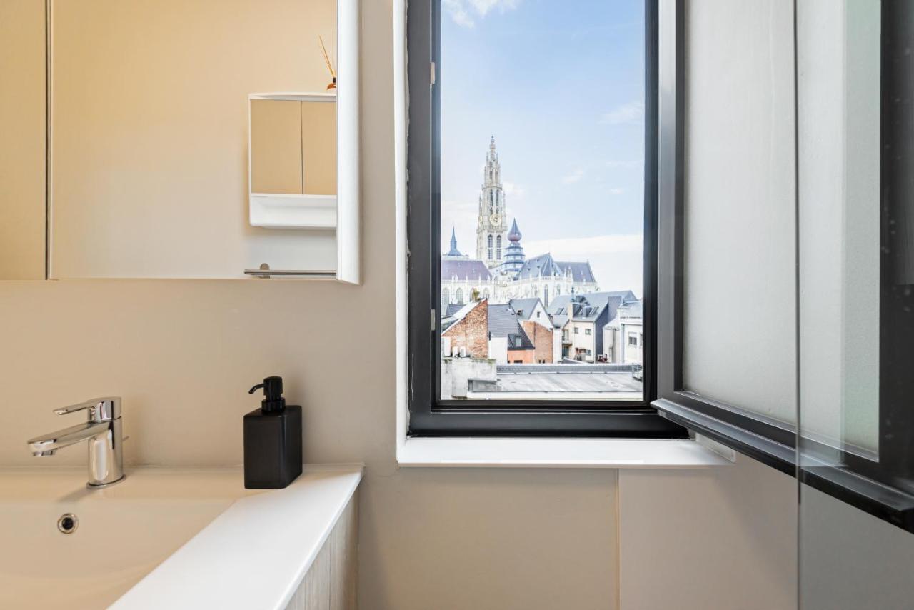 Cozy Antwerp - Cityview Studio Free Parking エクステリア 写真